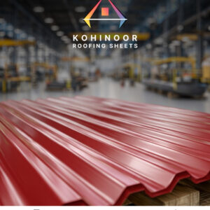 Kohinoor Red color Roofing sheet in jodhpur